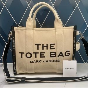 Marc Jacobs The Small Tote Bag - Jacquard Warm Sand (Marc Jacobs Traveler Tote)